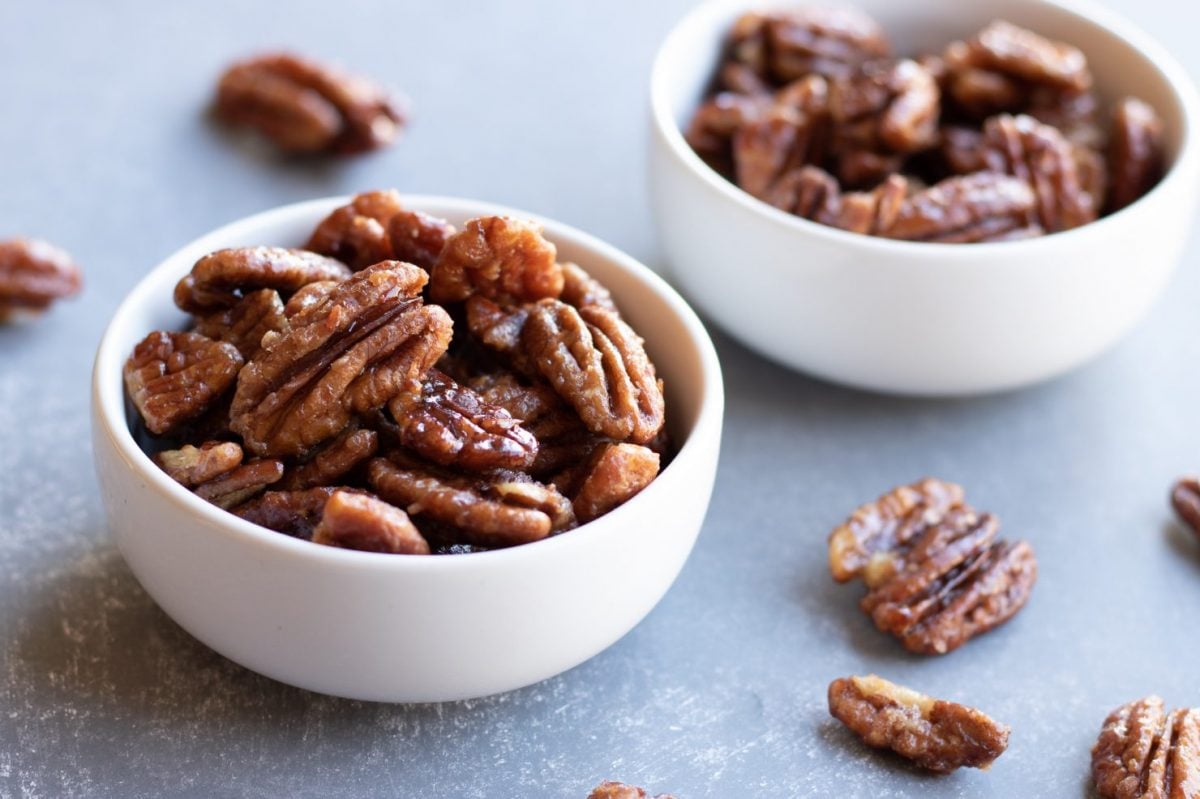 paleo candied pecans