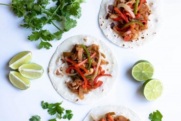 pineapple chicken fajitas