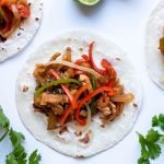 simply jillicious pineapple chicken fajitas