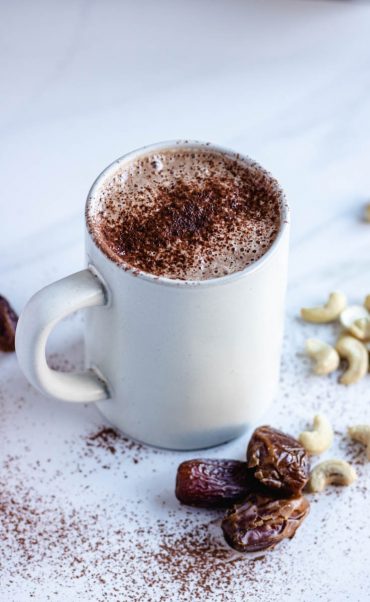 dairy free hot chocolate, pumpkin spice hot chocolate