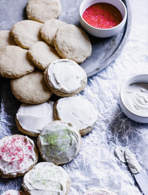 Soft Paleo Sugar Cookies