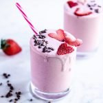 strawberry banana smoothie