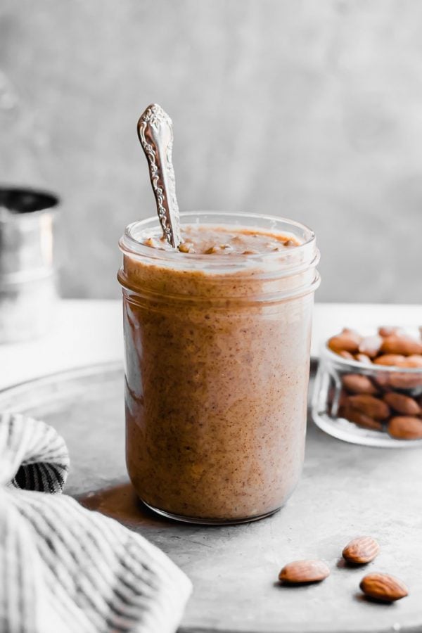 how to make almond butter