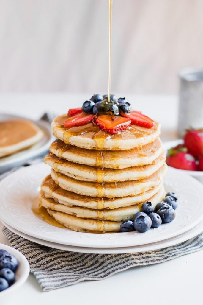 Dairy Free Pancakes (Gluten Free, Nut Free)
