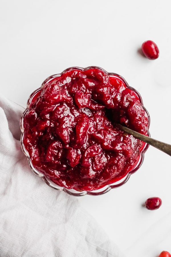 healthy cranberry sauce