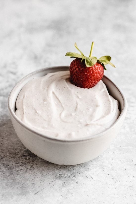 Healthy Coconut Honey Fruit Dip