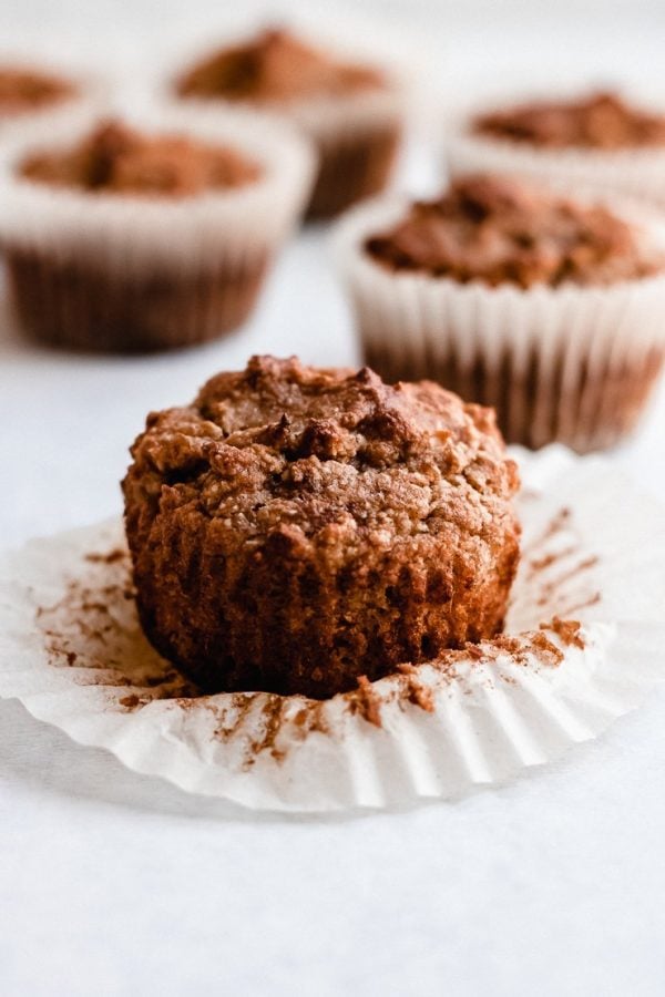 almond flour banana muffins