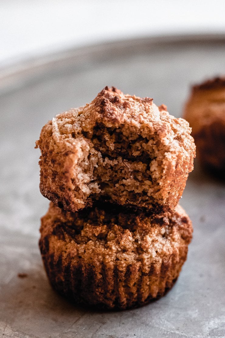 Almond Flour Banana Muffins (Gluten Free, Paleo, DF)