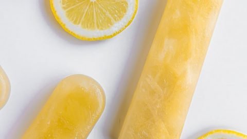 Lemon Popsicles (Healthy and Easy!) -