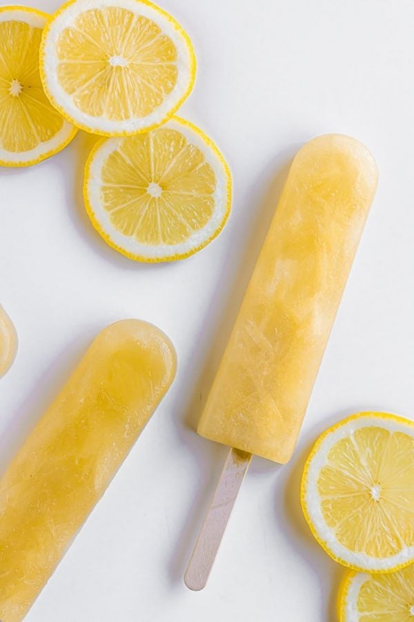 lemon popsicles