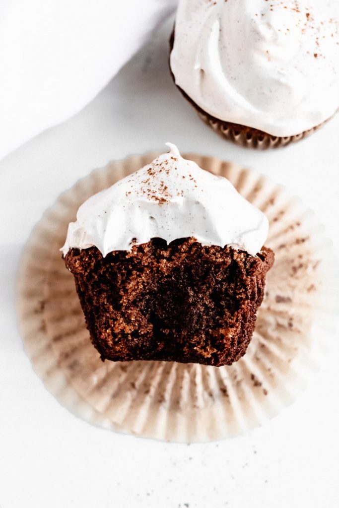 paleo gingerbread cupcakes