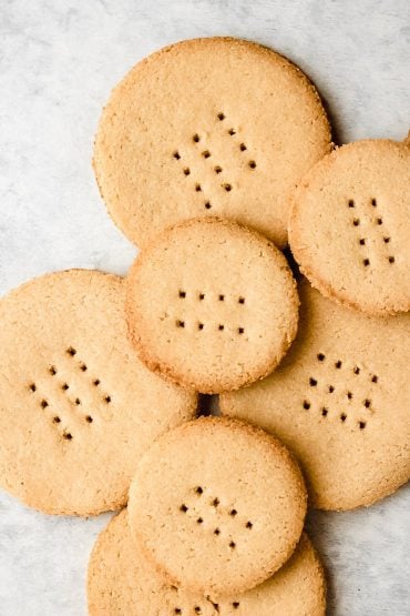 almond flour shortbread cookies