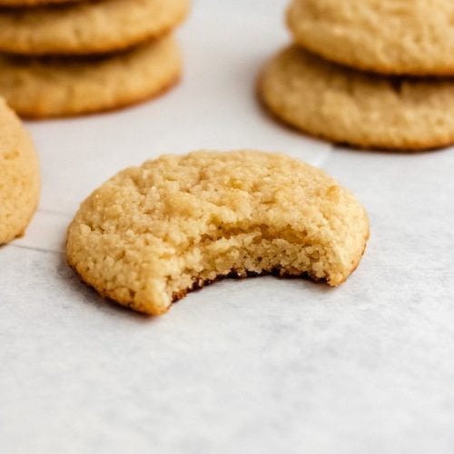 Almond Flour Lemon Cookies (Paleo, GF, DF)