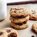 chocolate chip almond flour cookies