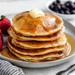 gluten free blueberry pancakes