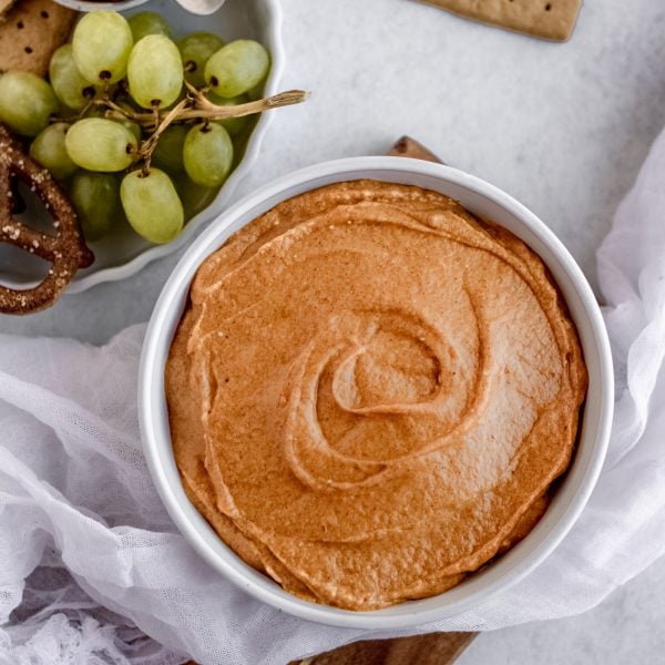 Pumpkin Cream Cheese Dip (5 minute recipe!)