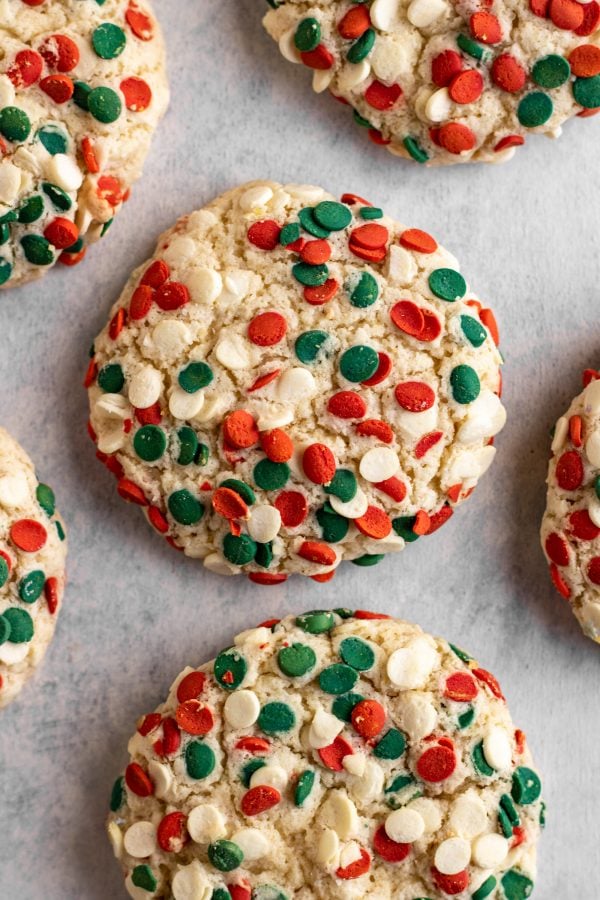 gluten free sprinkle cookies