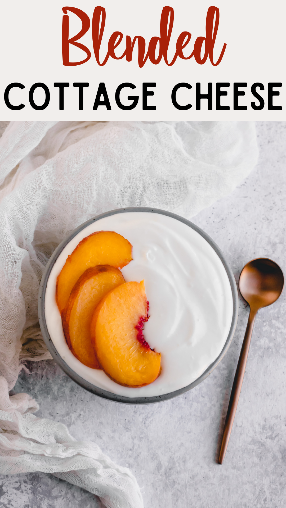 Blending Cottage Cheese (Easy Recipe!)